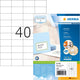 Sans marque herma prem. étiquettes 52,5x29,7 100 feuilles DIN A4 4000 pièces 4461