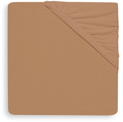 Jollein - drap housse bébé jersey (biscuit) - coton - drap housse berceau - 40 50x80 90cm