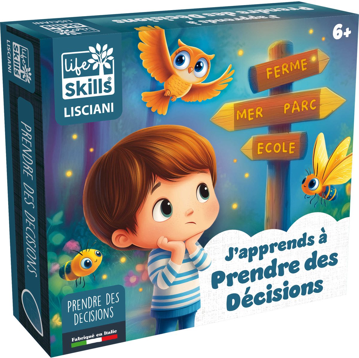 Les compétences de vie de Lisciani imparo a prendere décisioni ed. français