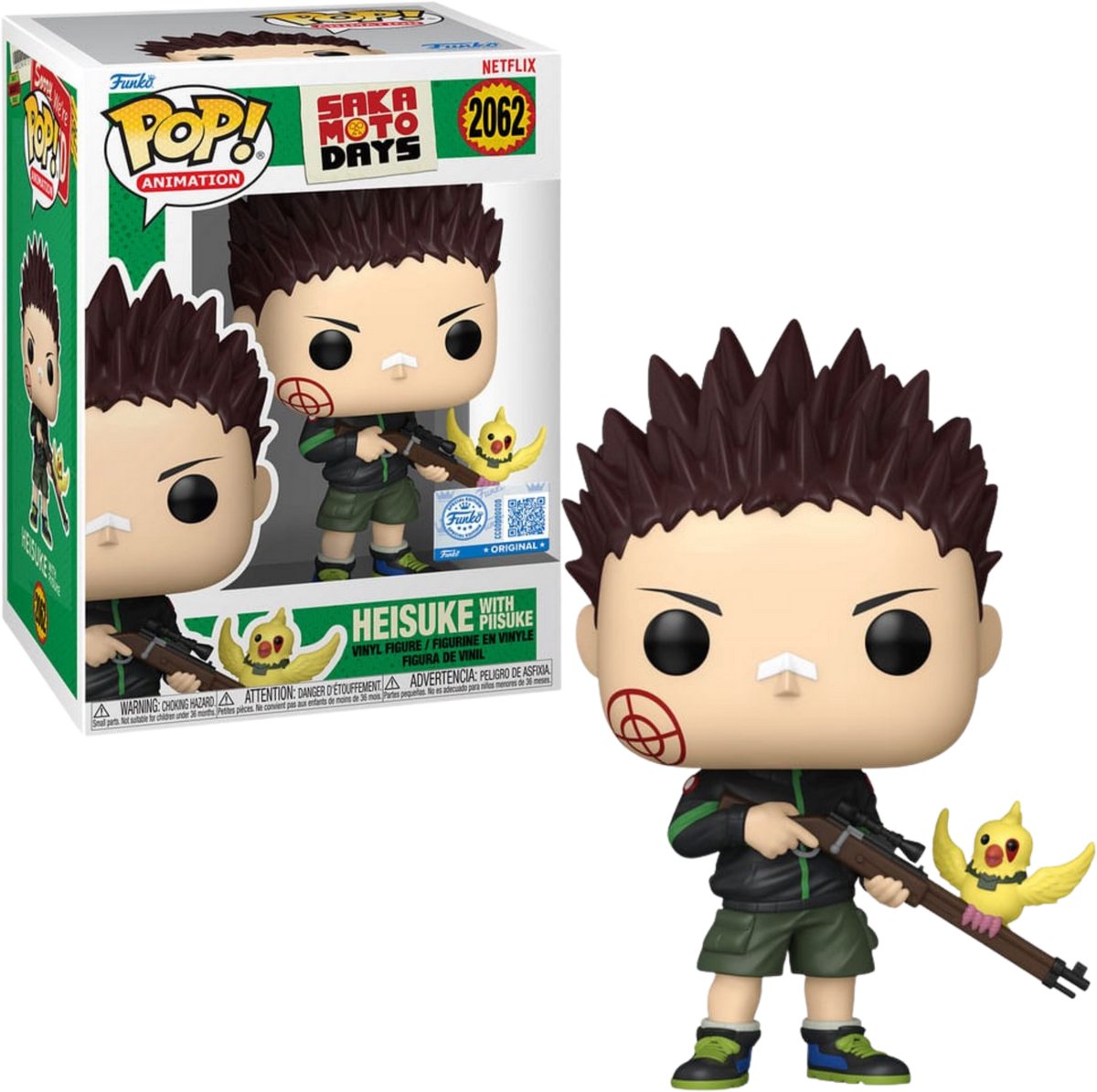 Funko-pop ! heisuke piisuke 2062 jours sakamoto exclusif
