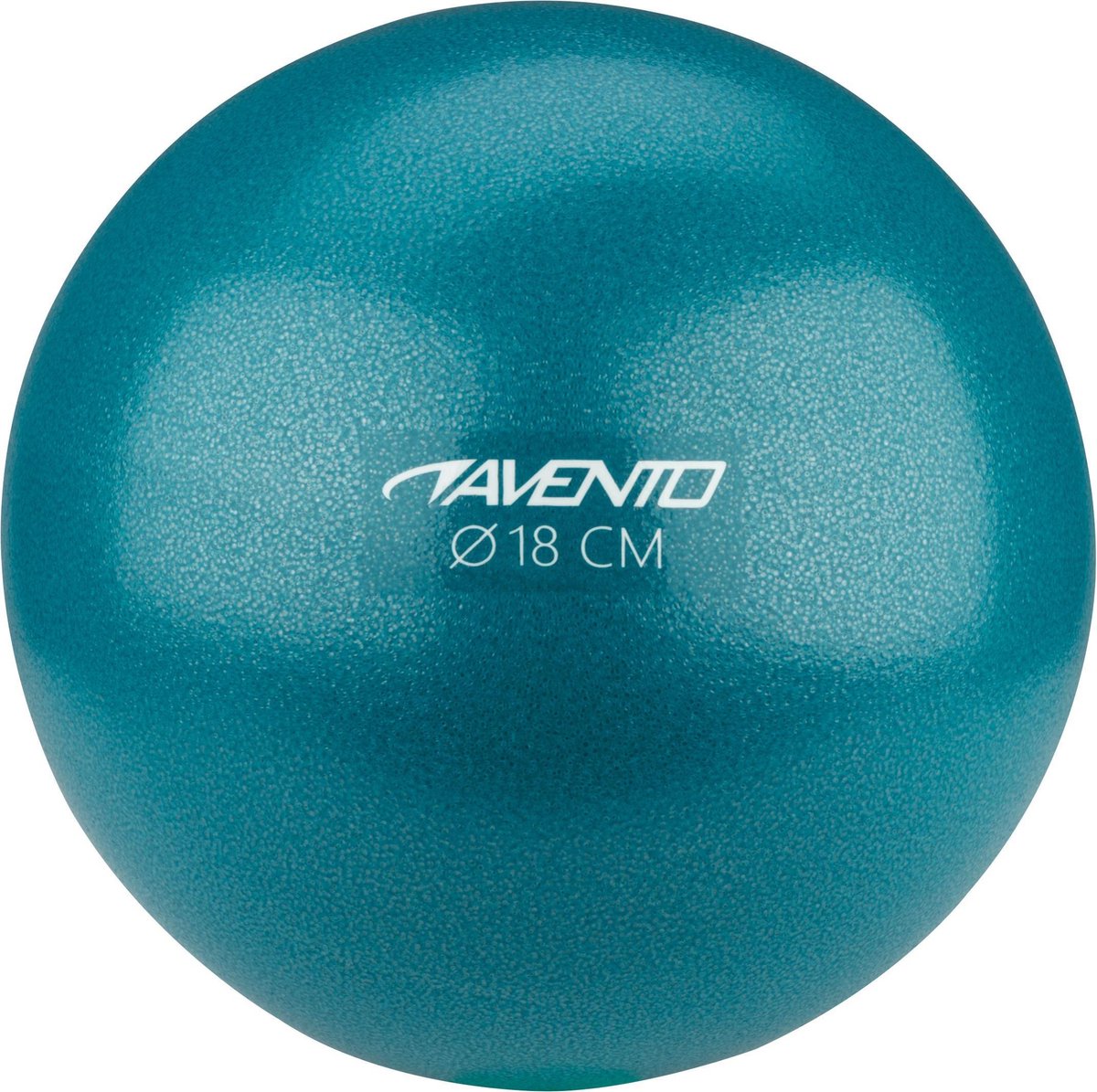 Avento ballon de fitness souple - ø 18 cm - bleu - 18