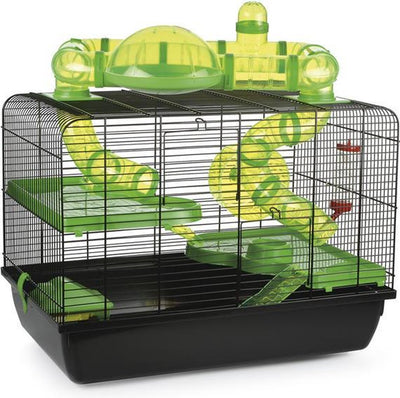 Beeztees galaxy - cage pour rongeurs - noir - 58x38x43 cm