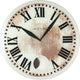 Nextime Nextime Klok 8162 Romana, Ø43 cm, mur, blanc