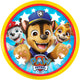Sombo wurfscheibe Paw Patrol, différentes couleurs, plastique