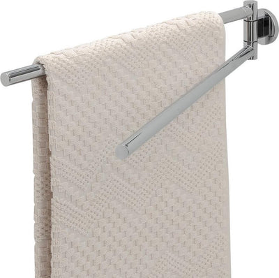 Tigre midi - porte-serviettes 2 bras - chrome