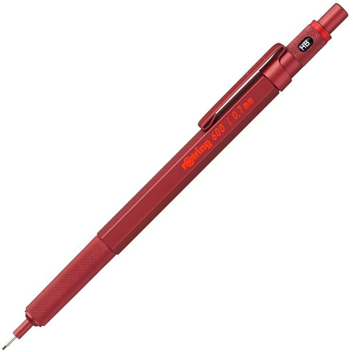 Porte-mine Rotring 600 - 0,7 mm - boîtier rouge