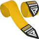 Rdx wx plus - bandages de boxe professionnels - bandages pour les mains - jaune