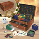 Calendrier de l'Avent souvenir Paladone Harry Potter - Boîte de rangement sous licence officielle avec 24 surprises de papeterie -