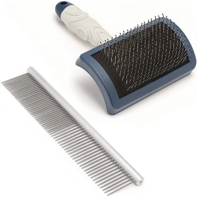 Mikki Mikki Doodle Grooming Kit avec peigne et pinceau lisse