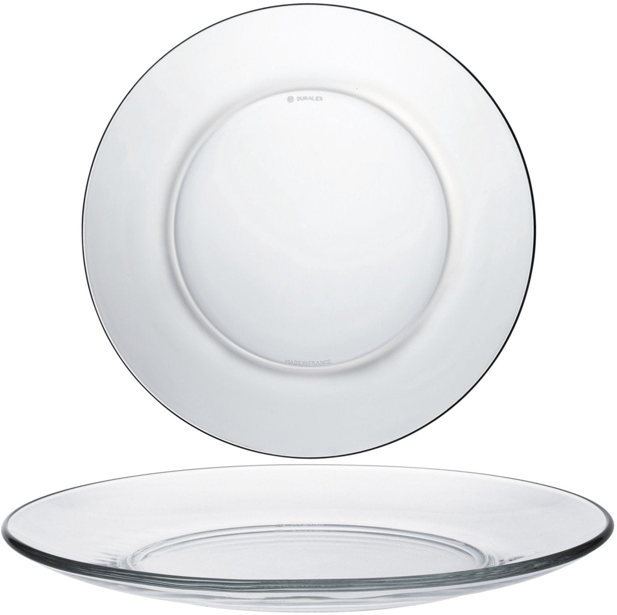 Duralex lys - planche plate - 235 x 20 mm - transparent - lot de 6
