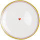 Blond Amsterdam, on se rattrape : assiette plate 26cm unie