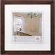 Poivrons Walther - cadre en bois - format photo 15x15 cm - noyer
