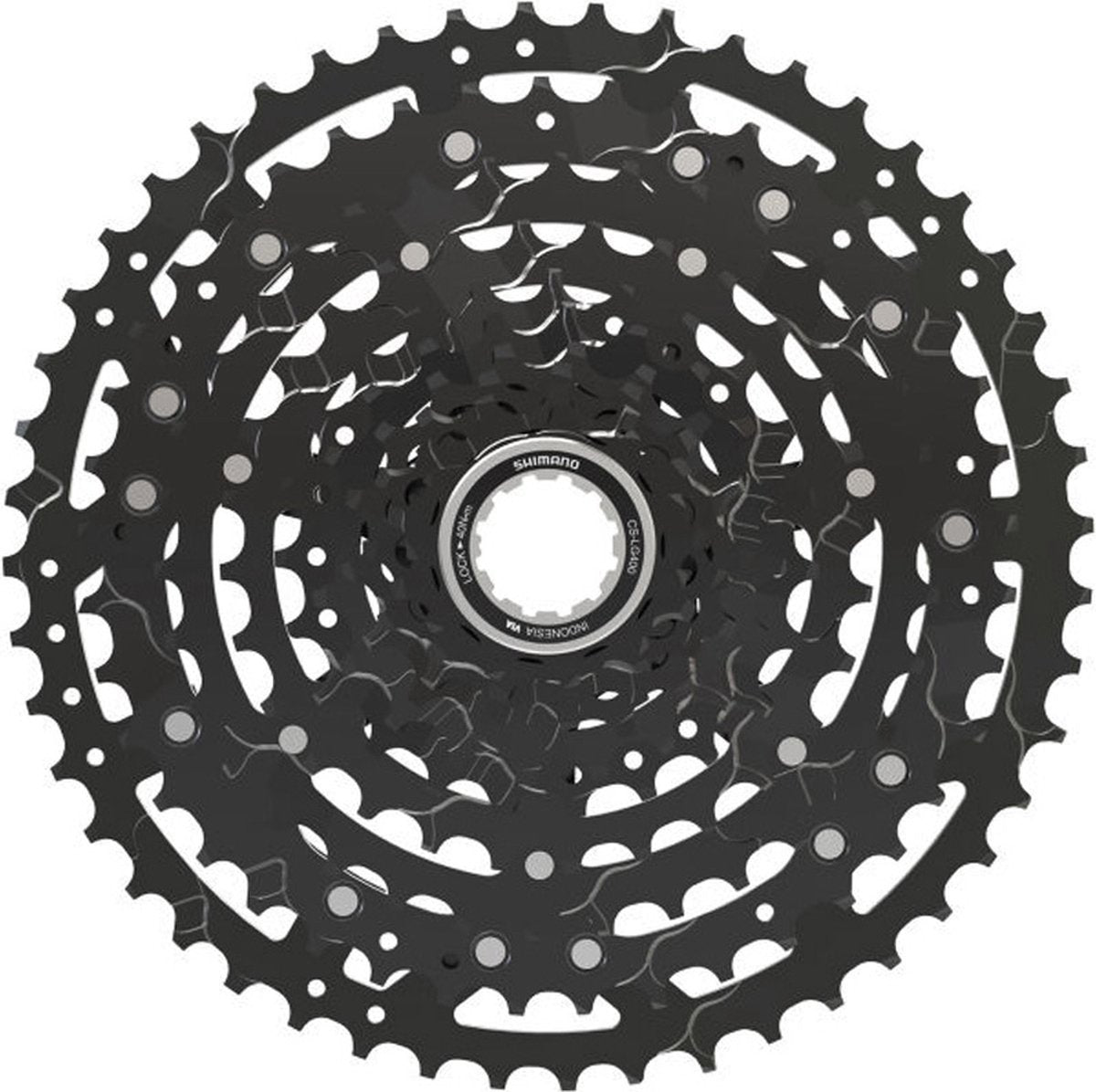 Shimano Cassette Cuets 10V 11-48T CS-LG400 Black