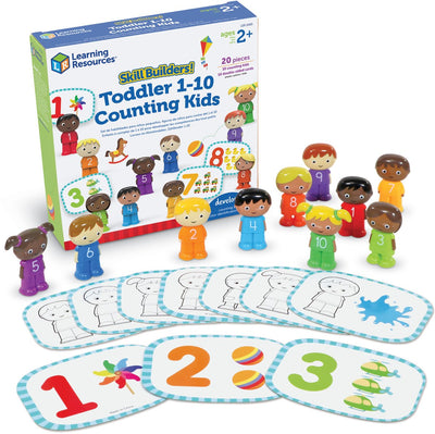 Bâtisseurs de compétences en ressources d’apprentissage ! ensemble pour tout-petits comptant 1-10 (anglais) tout-petits 1-10 comptant (en) - 2+