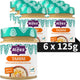 Al'fez al'fez pâte de sésame tahini naturelle - 6 x 125 grammes - 100% sésame - végétalien - cuisine du monde - pack économique