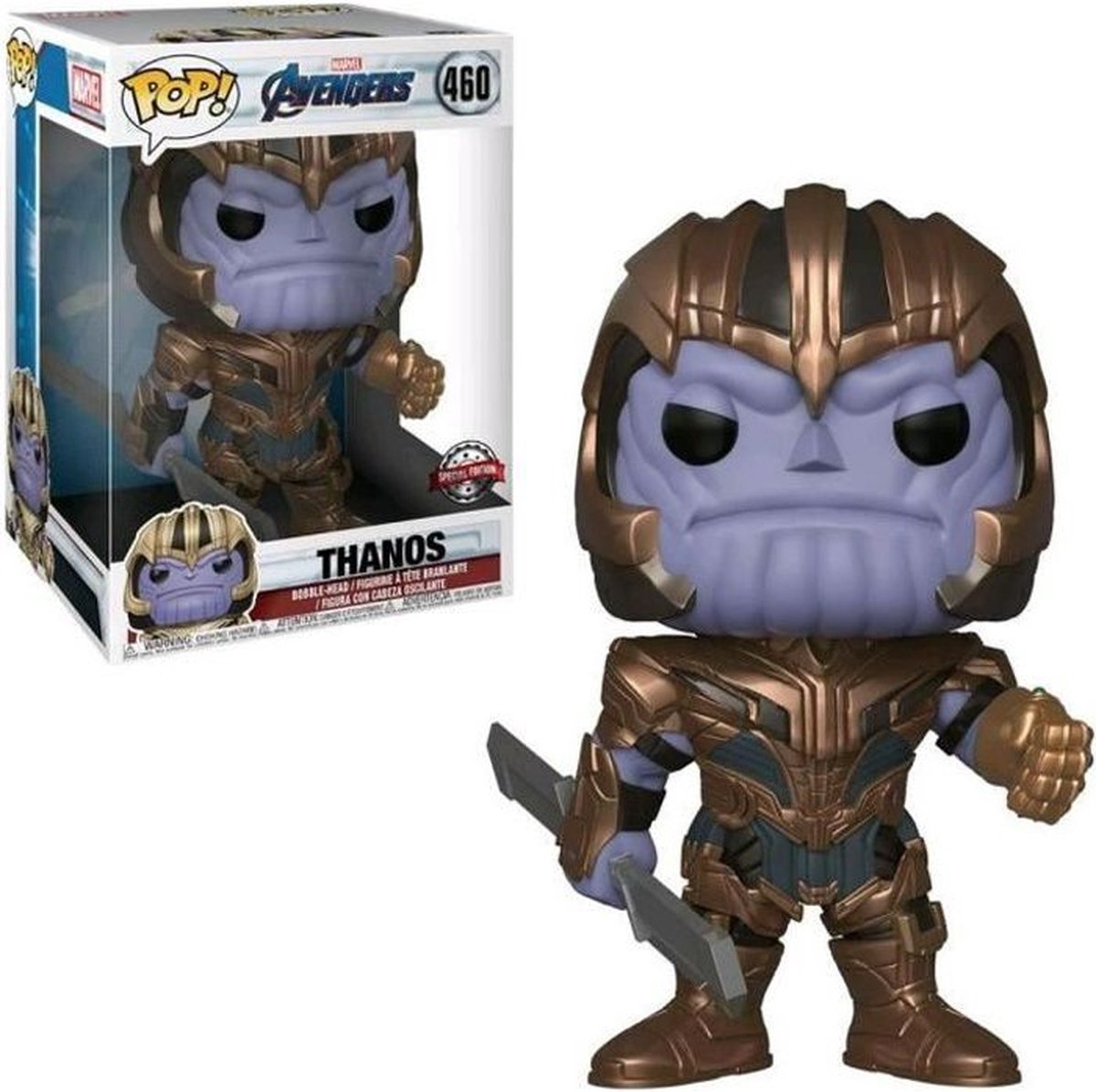 Funko thanos 10 pouces - pop ! - figurine Avengers Endgame - 25 cm