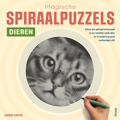 Puzzles spirales magiques Deltas : animaux