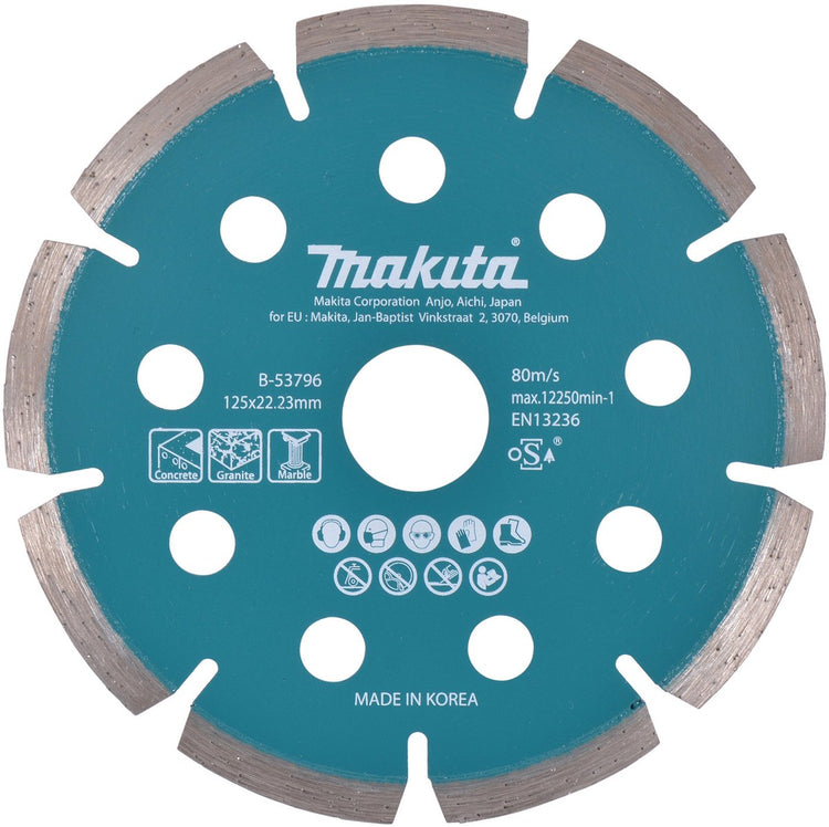 Accessoires Makita disque diamant 125x1,6x22,2mm - b-53796 - b-53796