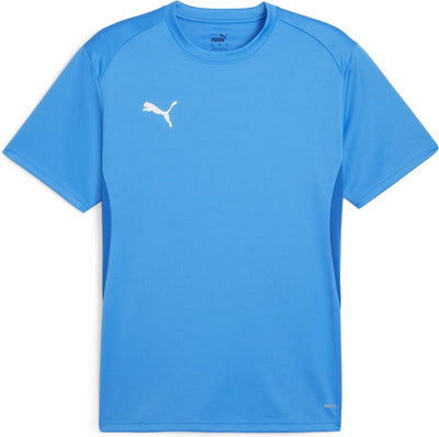Puma teamgoal matchday jersey jr chemise de sport unisexe - limonade bleu électrique- blanc- team royal