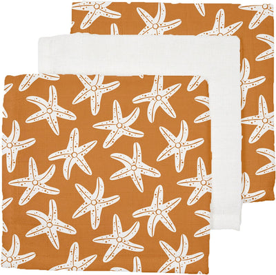 SEASTAR | Tissons hydrophiles orange 25 x 25 cm - 3 pièces