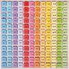 Tables d'apprentissage en bois Bigjigs - 120 pcs.