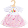Robe de poupée licorne, 28-35 cm