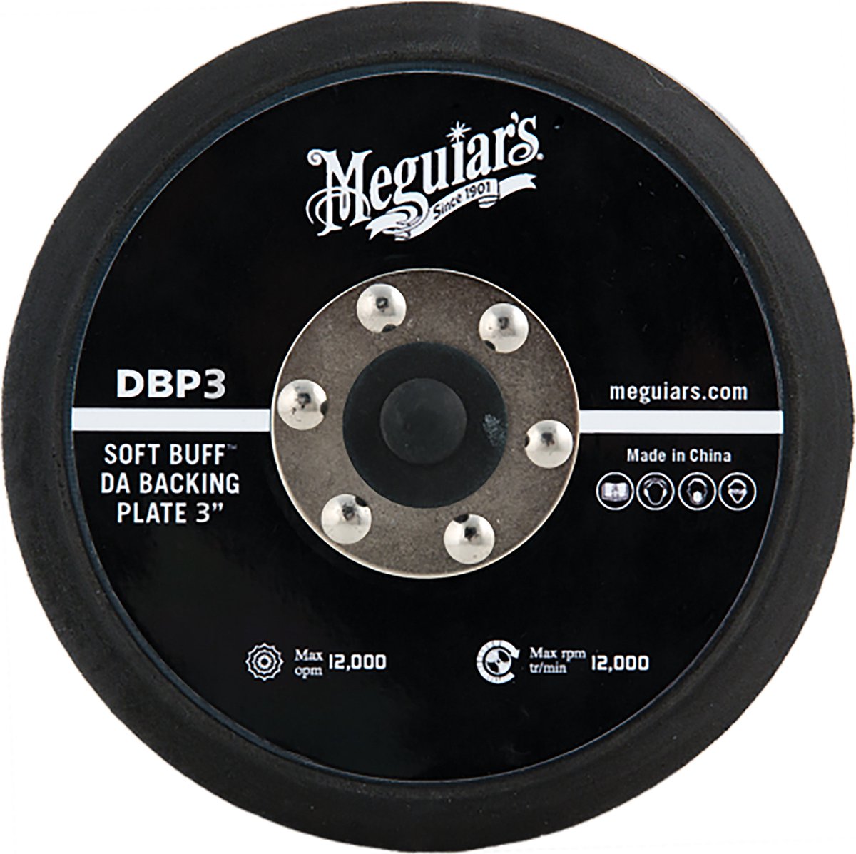 Meguiar's dbp3 da soft buff da plaque de support 3