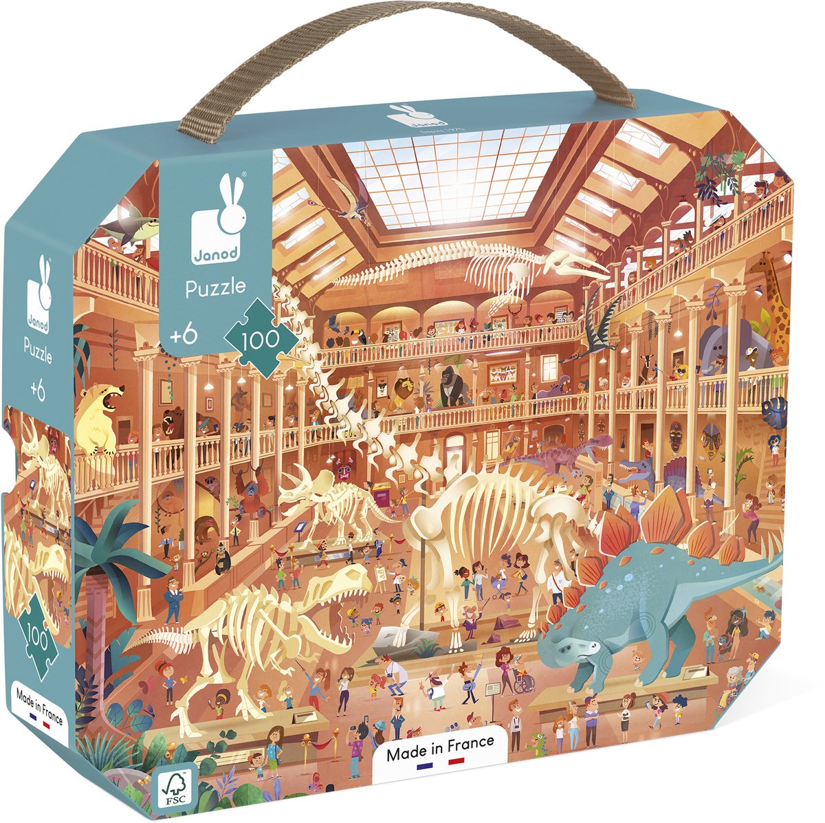 Janod - puzzle - le muséum d'histoire naturelle