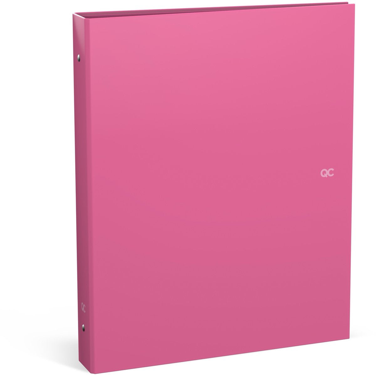 Classeur à anneaux Qc pastel néon qc color a4 - rose fluo - 23 anneaux