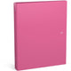Classeur à anneaux Qc pastel néon qc color a4 - rose fluo - 23 anneaux