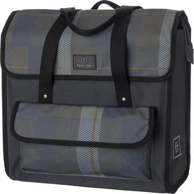 Fastrider lasse sac de vélo de luxe shopper basics check cg