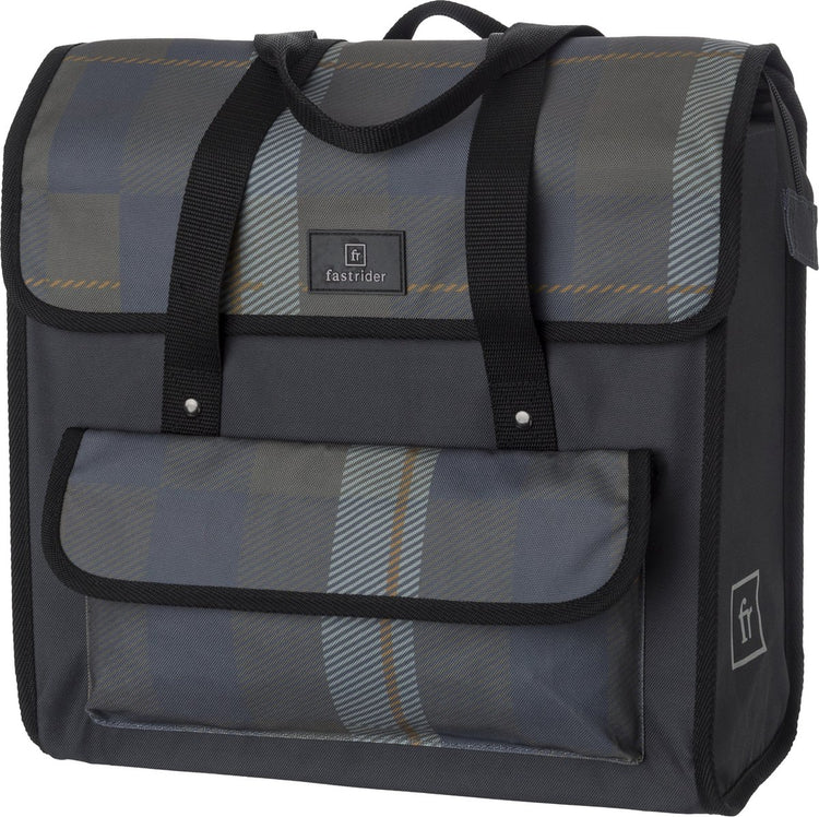 Fastrider lasse sac de vélo de luxe shopper basics check cg