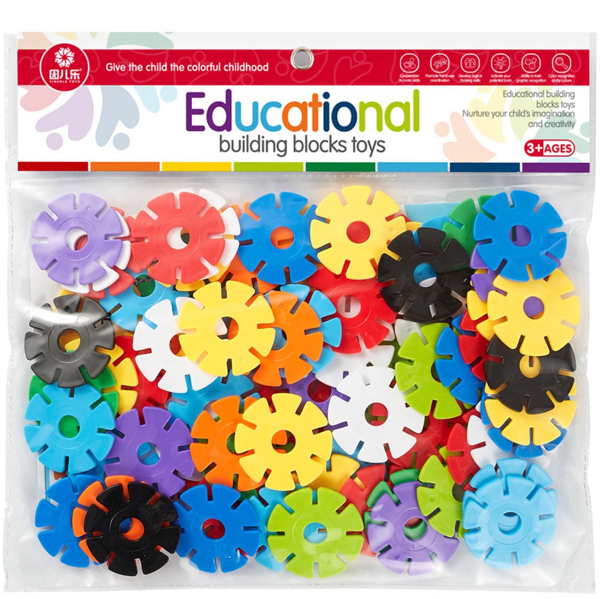 Disques de construction, 129 pcs.