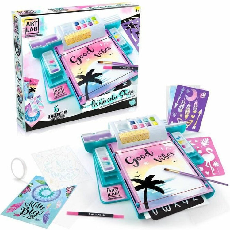 Ensemble sans marque sans marque pour peintures à l'aquarelle, jouets de canal, bonnes vibrations
