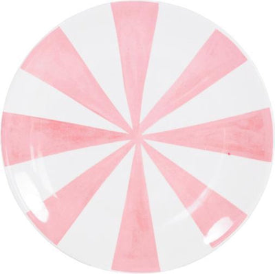 Assiette blonde Amsterdam - rayures - ø 18 cm