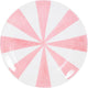 Assiette blonde Amsterdam - rayures - ø 18 cm