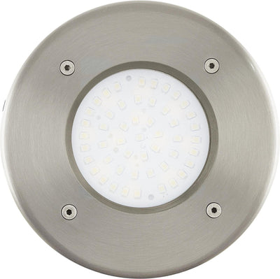 Eglo lamedo - éclairage extérieur - lampe encastrable au sol - 1 lumière - LED - acier inoxydable - blanc