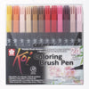 SAKURA KOI COLORING BRUSH Set Set, 24 couleurs