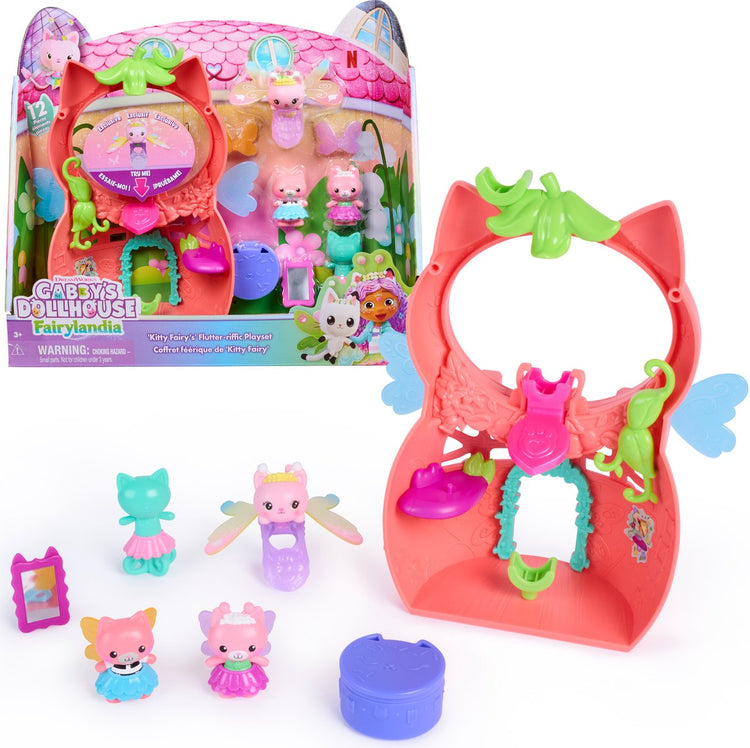 Ty Gabby's Dollhouse Fairylandia Flutterriffic Dress Up Par Playset