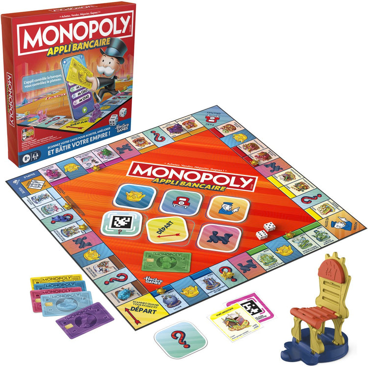 Monopoly mobile banking - jeu de société - Français