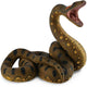 Figurine Collecta - anaconda vert - (l) - animaux sauvages - peint à la main - miniature