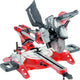 Scie à onglets radiale électrique Einhell tc-sm 2534 1 dual - 2350 w - ø250 mm - système coulissant intégré - tête de scie inclinable à gauche et à droite - incl. Lame de scie 48 dents