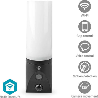 Caméra de sécurité Nedis Smartlife WiFicol20bk 1920 x 1080 pixels