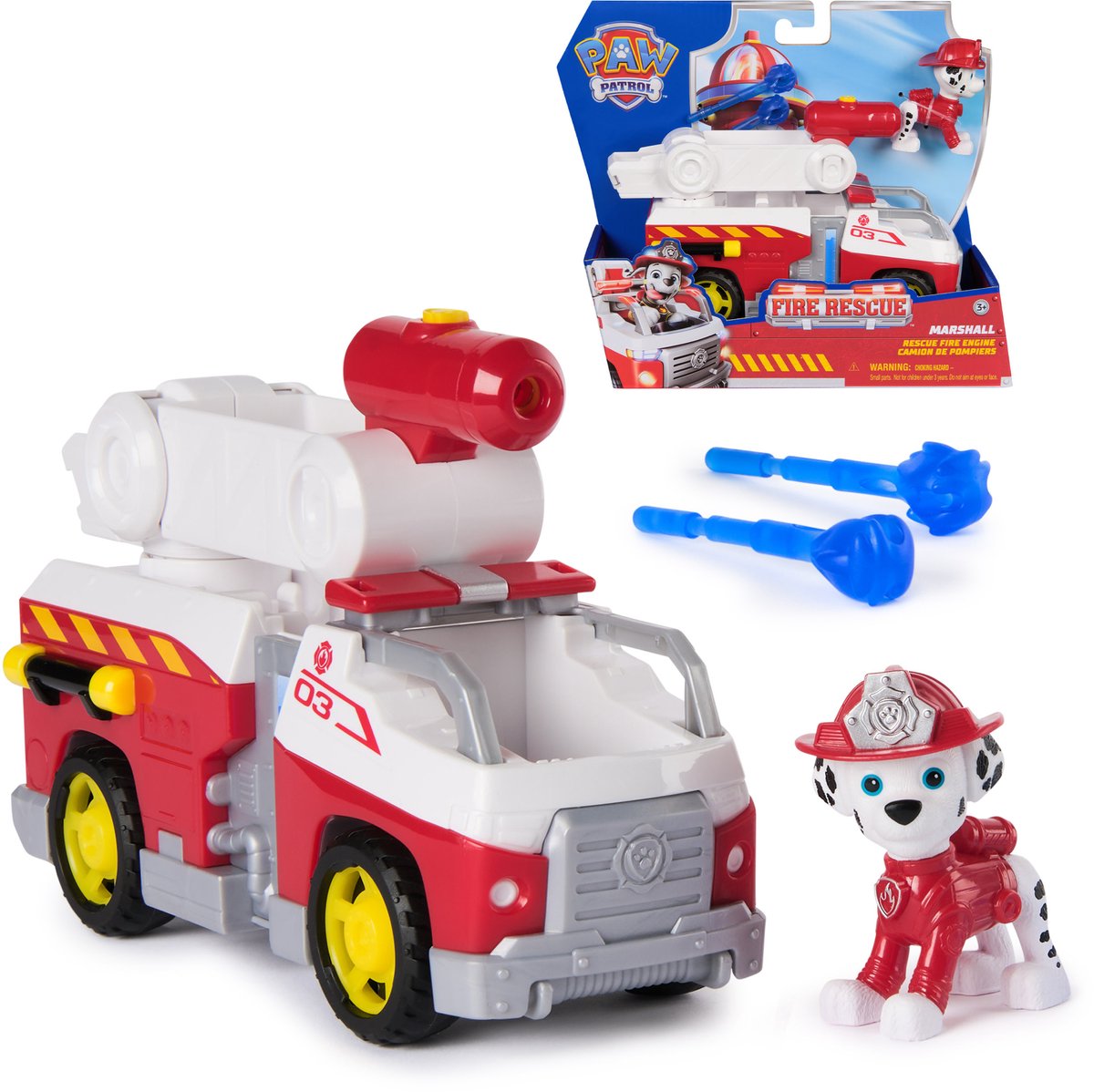 PAW Patrol Fire Rescue Véhicule Marshall