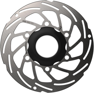 Bbb vélo frein à disque arrêt central disque de frein à verrouillage central bbs-121 - argent - 140 mm