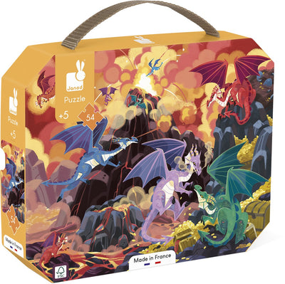Janod - puzzle - dragons de feu