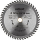 Wolfcraft - lame de scie circulaire 165x20 16mm - 48 dents - lame de scie pour scie circulaire - série orange - 6631000