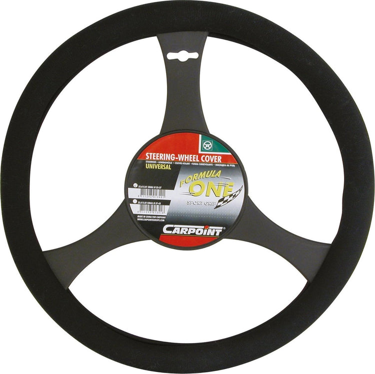 Carpoint housse de volant voiture - noir - pour volants d'un diamètre de 36 cm