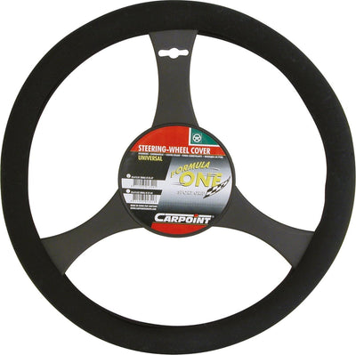 Carpoint housse de volant voiture - noir - pour volants d'un diamètre de 38 cm