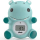 Thermomètre hippopotame Alecto baby bc-11 - mesure de la température de l'eau du bain